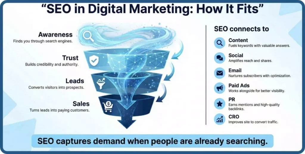 What is seo in digital marketing