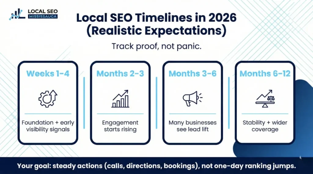 infographics about local seo timeline 2026